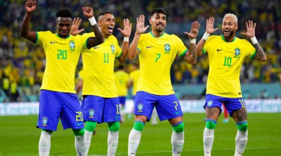 Brazil will be dancing in the quarterfinals