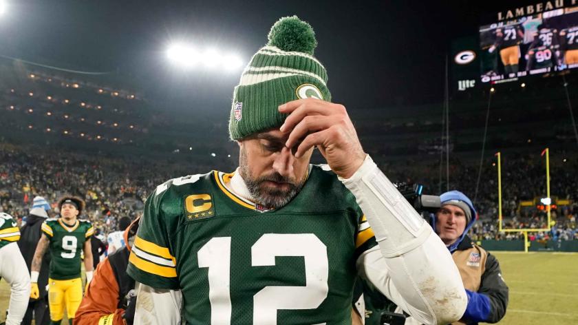 Aaron Rodgers and the Packers lost on Sunday