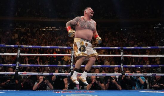 Andy Ruiz boxes well