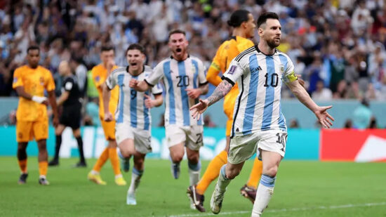 Argentina advanced in a classic
