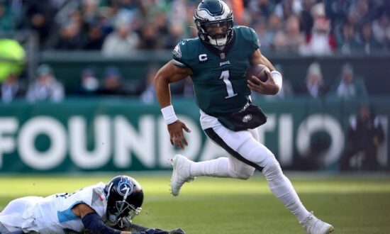 Jalen Hurts leads the Eagles in all the quarterback stuff