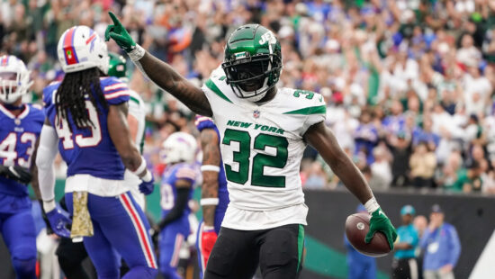 The Jets beat the Bills 20-17