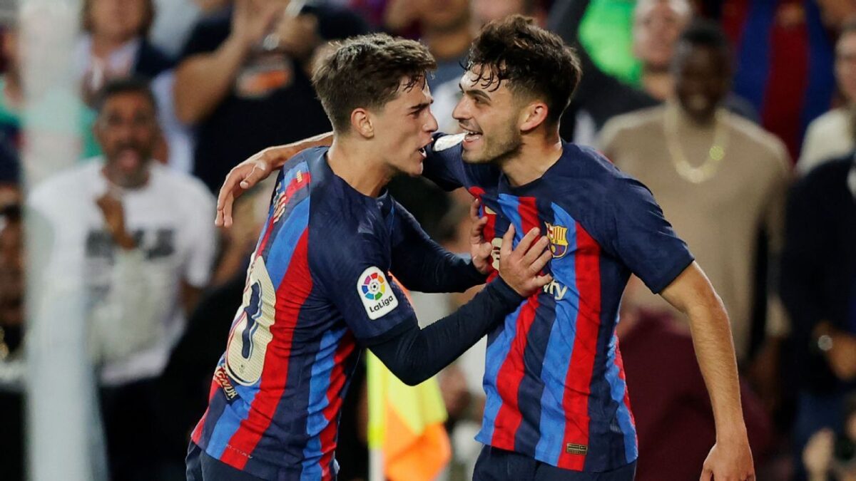 Pedri and Gavi look to lift Barcelona to a La Liga title