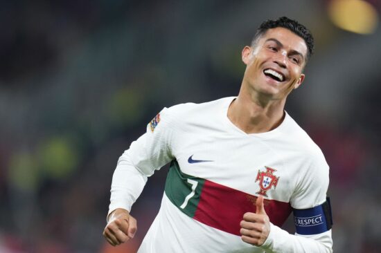 Ronaldo plays for Portugal